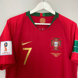 Shop 2018/19 PORTUGAL RONALDO #7 HOME SHIRT (L) NIKE, classic football shirts, vintage football shirts & retro soccer jerseys at Cult Kits