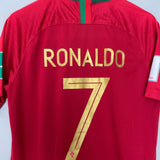 Shop 2018/19 PORTUGAL RONALDO #7 HOME SHIRT (L) NIKE, classic football shirts, vintage football shirts & retro soccer jerseys at Cult Kits