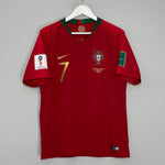 Shop 2018/19 PORTUGAL RONALDO #7 HOME SHIRT (L) NIKE, classic football shirts, vintage football shirts & retro soccer jerseys at Cult Kits