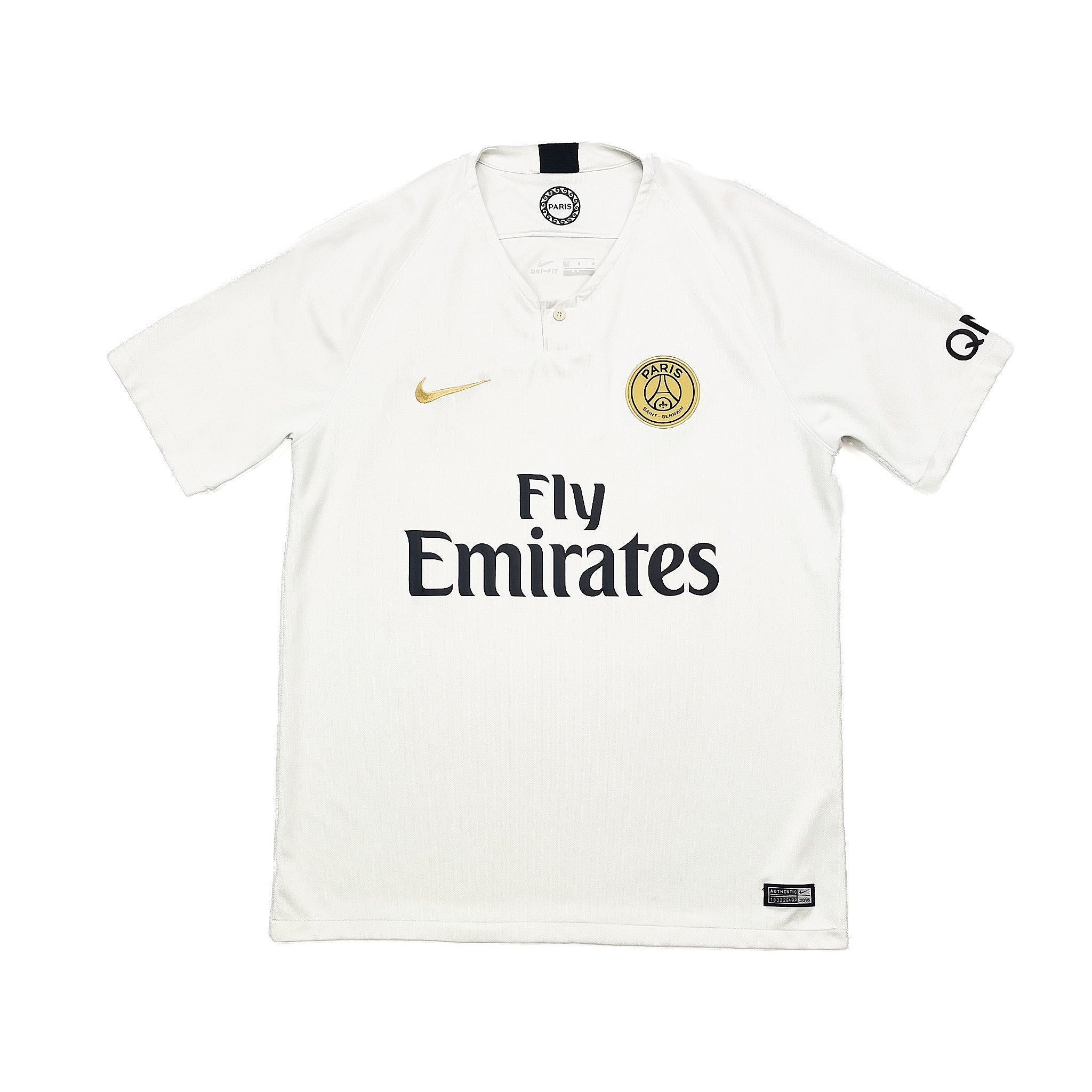 Buy 2018/19 PSG Away Shirt (L) Nike ~ Free worldwide shipping ~ Authentic Vintage Football Shirts from Cult Kits