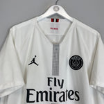 2018/19 PSG FOURTH SHIRT (XL) JORDAN - Cult Kits - XL - Buy Vintage Football Shirts, Authentic Retro Football Shirts For Sale, Classic Football Shirts & Soccer Jersey