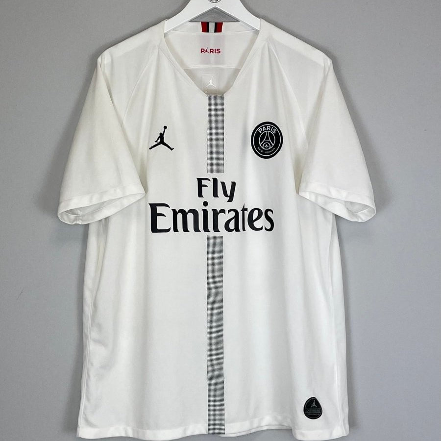 2018/19 PSG FOURTH SHIRT (XL) JORDAN - Cult Kits - XL - Buy Vintage Football Shirts, Authentic Retro Football Shirts For Sale, Classic Football Shirts & Soccer Jersey