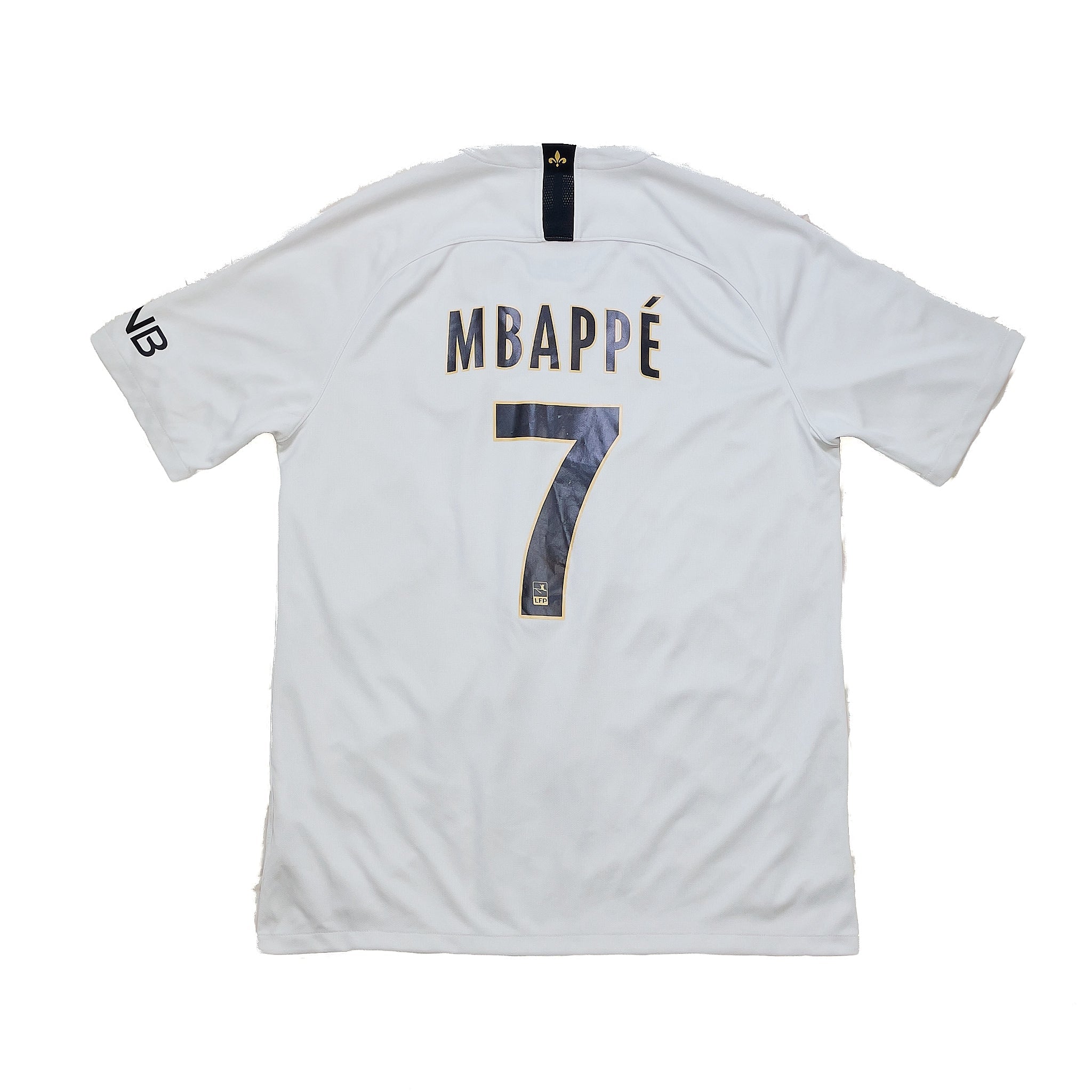 Buy 2018/19 PSG Mbappe 7 Away Shirt (L) Nike ~ Free worldwide shipping ~ Authentic Vintage Football Shirts from Cult Kits