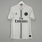 Shop 2018/19 PSG MBAPPE #7 AWAY SHIRT (M) JORDAN, classic football shirts, vintage football shirts & retro soccer jerseys at Cult Kits