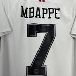 Shop 2018/19 PSG MBAPPE #7 AWAY SHIRT (M) JORDAN, classic football shirts, vintage football shirts & retro soccer jerseys at Cult Kits