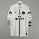 Shop 2018/19 PSG MBAPPE #7 *BNWT* C/L AWAY SHIRT (XL) JORDAN, classic football shirts, vintage football shirts & retro soccer jerseys at Cult Kits