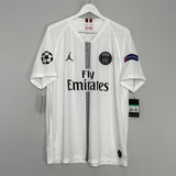Shop 2018/19 PSG MBAPPE #7 *BNWT* C/L AWAY SHIRT (XL) JORDAN, classic football shirts, vintage football shirts & retro soccer jerseys at Cult Kits