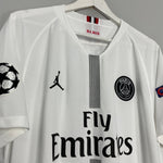 Shop 2018/19 PSG MBAPPE #7 *BNWT* C/L AWAY SHIRT (XL) JORDAN, classic football shirts, vintage football shirts & retro soccer jerseys at Cult Kits