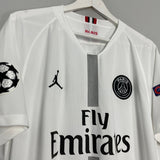 Shop 2018/19 PSG MBAPPE #7 *BNWT* C/L AWAY SHIRT (XL) JORDAN, classic football shirts, vintage football shirts & retro soccer jerseys at Cult Kits