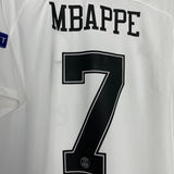 Shop 2018/19 PSG MBAPPE #7 *BNWT* C/L AWAY SHIRT (XL) JORDAN, classic football shirts, vintage football shirts & retro soccer jerseys at Cult Kits