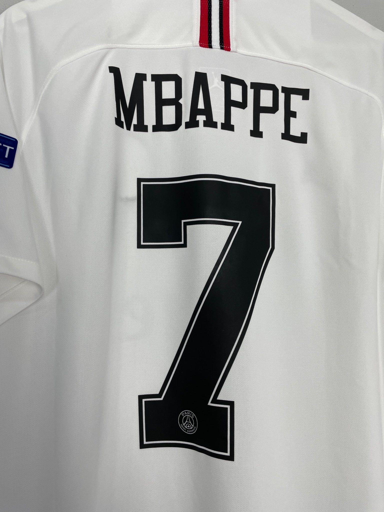 Shop 2018/19 PSG MBAPPE #7 *BNWT* C/L AWAY SHIRT (XL) JORDAN, classic football shirts, vintage football shirts & retro soccer jerseys at Cult Kits