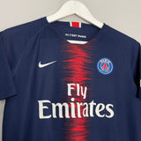 Shop 2018/19 PSG MBAPPE #7 HOME SHIRT (XL.KIDS) NIKE, classic football shirts, vintage football shirts & retro soccer jerseys at Cult Kits