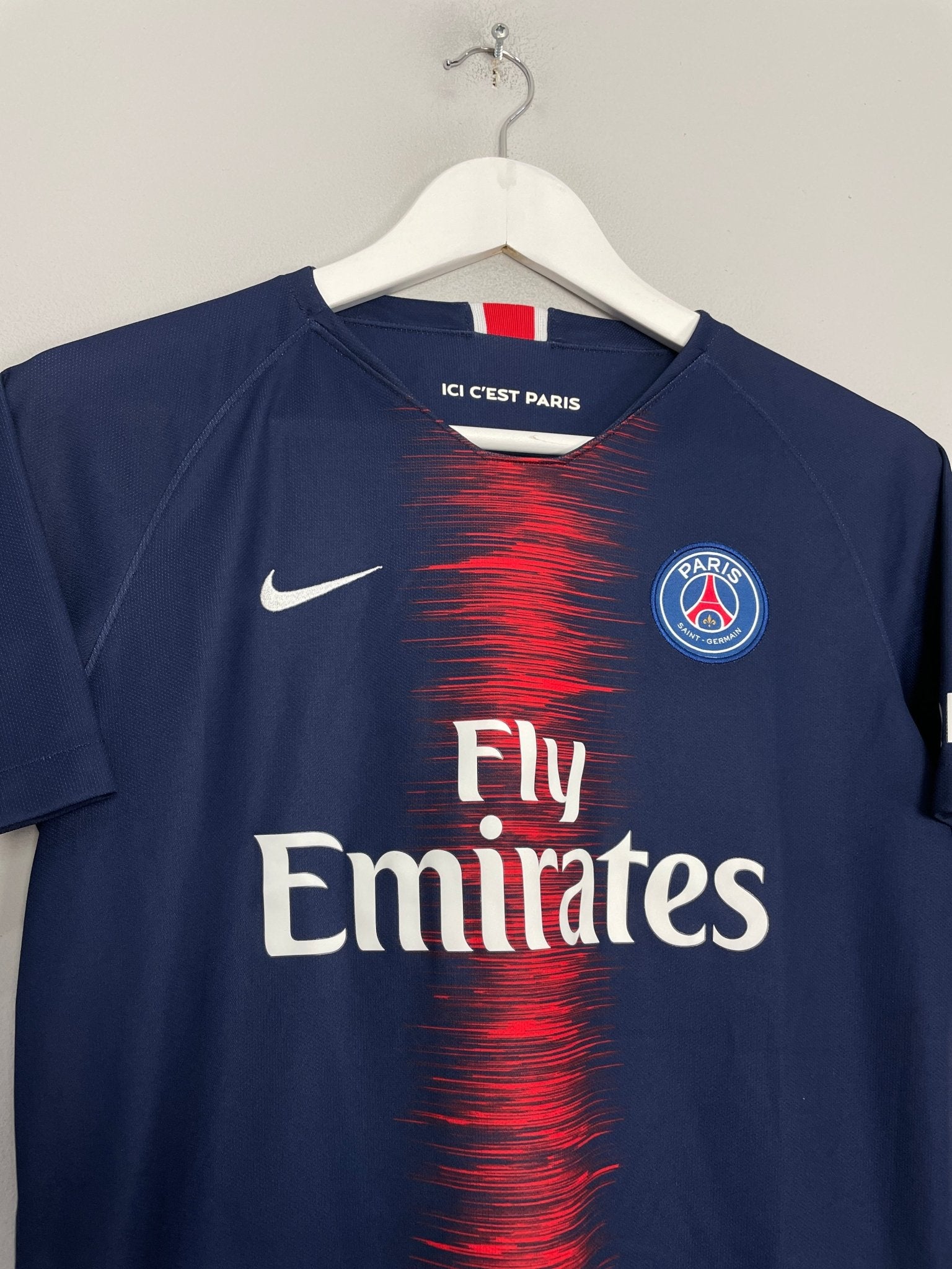 Shop 2018/19 PSG MBAPPE #7 HOME SHIRT (XL.KIDS) NIKE, classic football shirts, vintage football shirts & retro soccer jerseys at Cult Kits