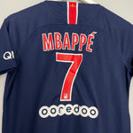 Shop 2018/19 PSG MBAPPE #7 HOME SHIRT (XL.KIDS) NIKE, classic football shirts, vintage football shirts & retro soccer jerseys at Cult Kits