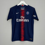 Shop 2018/19 PSG MBAPPE #7 HOME SHIRT (XL.KIDS) NIKE, classic football shirts, vintage football shirts & retro soccer jerseys at Cult Kits
