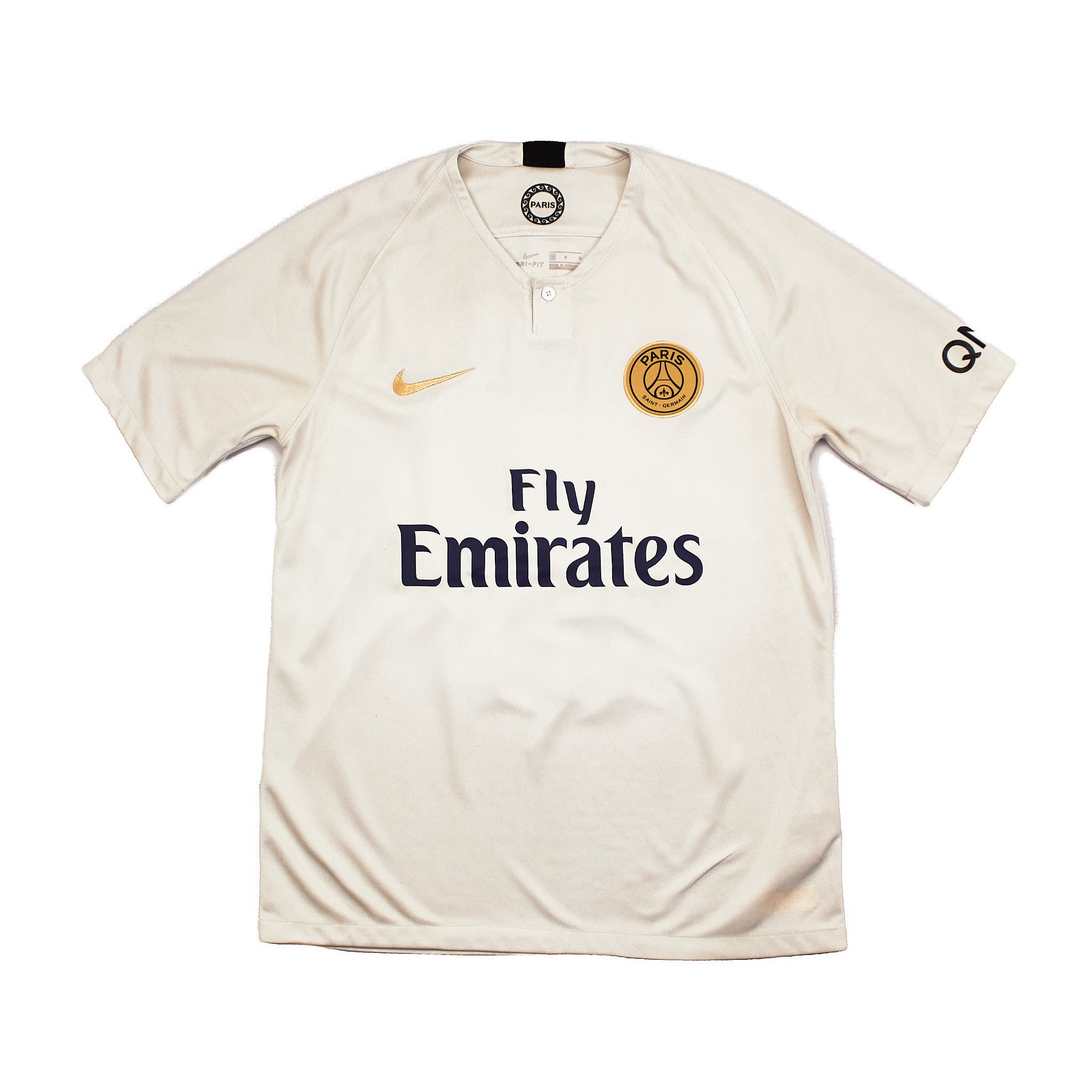 Buy 2018/19 PSG Neymar Jr 10 Away Shirt (M) Nike ~ Free worldwide shipping ~ Authentic Vintage Football Shirts from Cult Kits