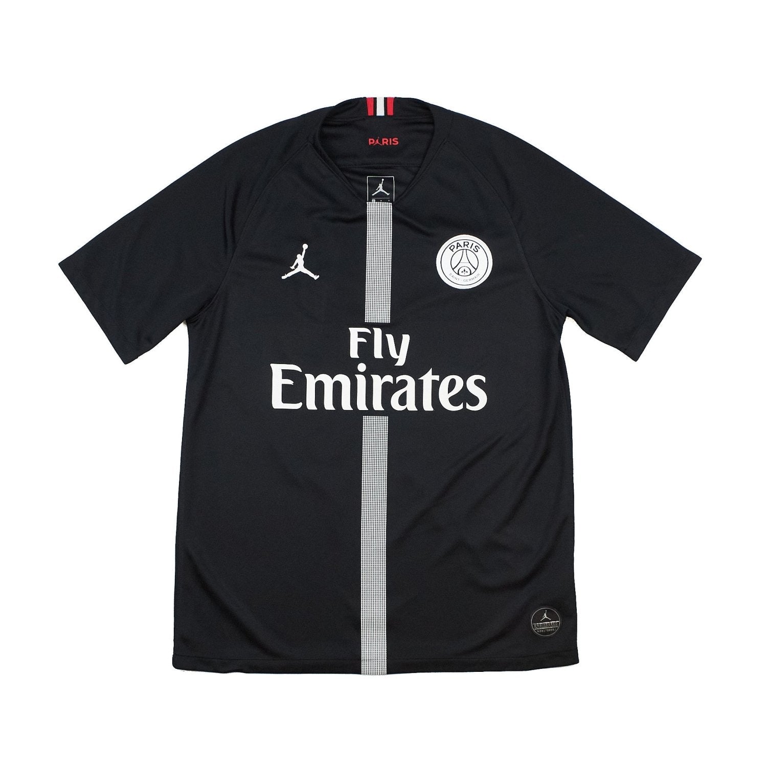 2018 PSG Jordan football shirt - view 2 - Cult Kits