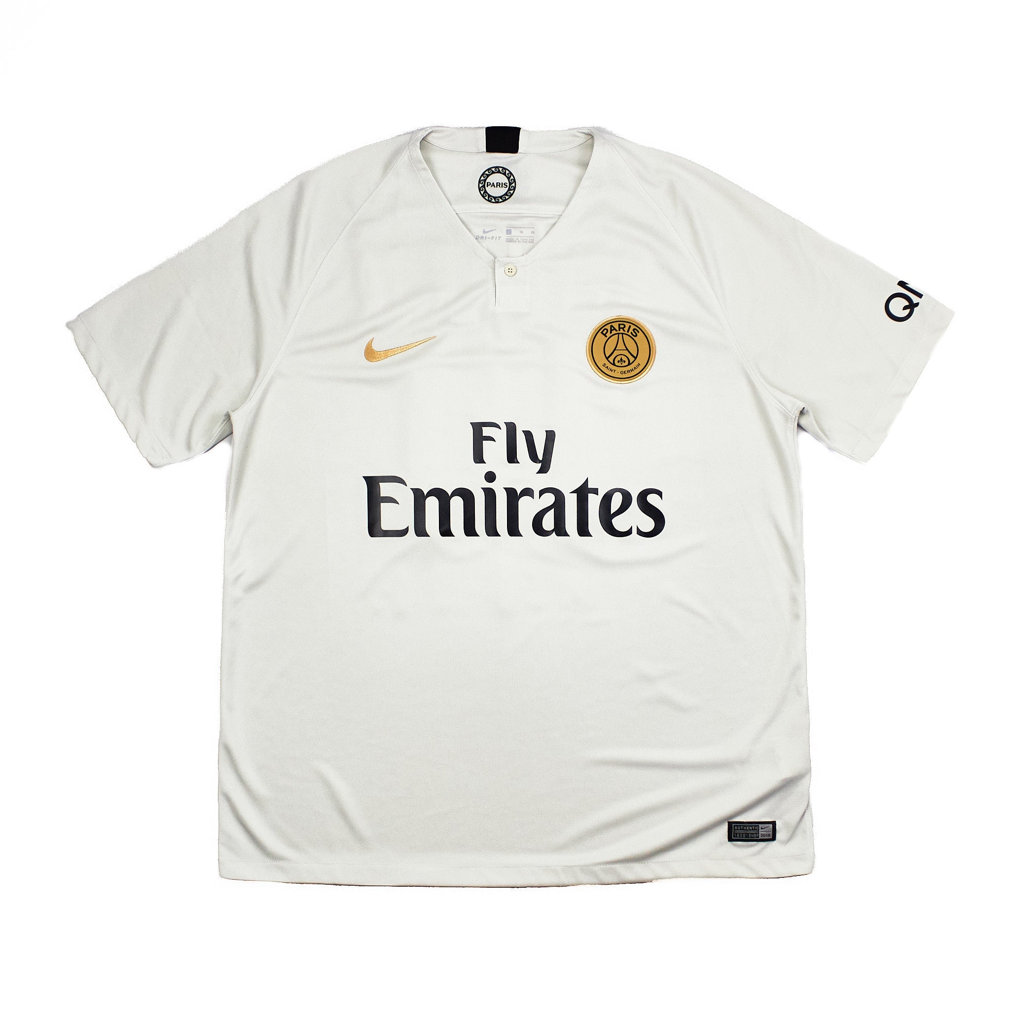 Buy 2018/19 PSG Neymar Jr 10 Third Shirt (XL) Nike ~ Free worldwide shipping ~ Authentic Vintage Football Shirts from Cult Kits