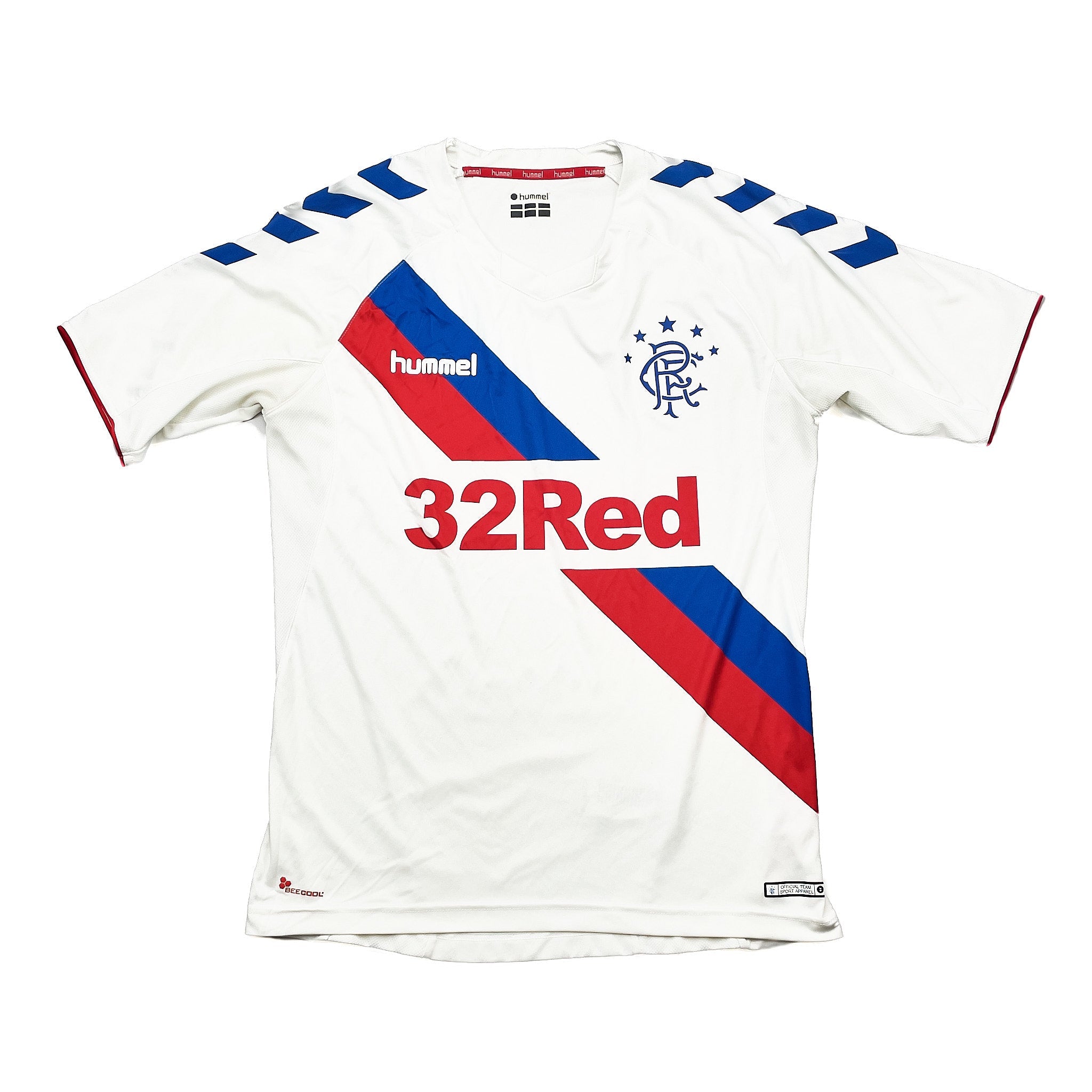 Buy 2018/19 Rangers Away Shirt (M) Hummel ~ Free worldwide shipping available ~ Authentic Vintage Football Shirts from Cult Kits