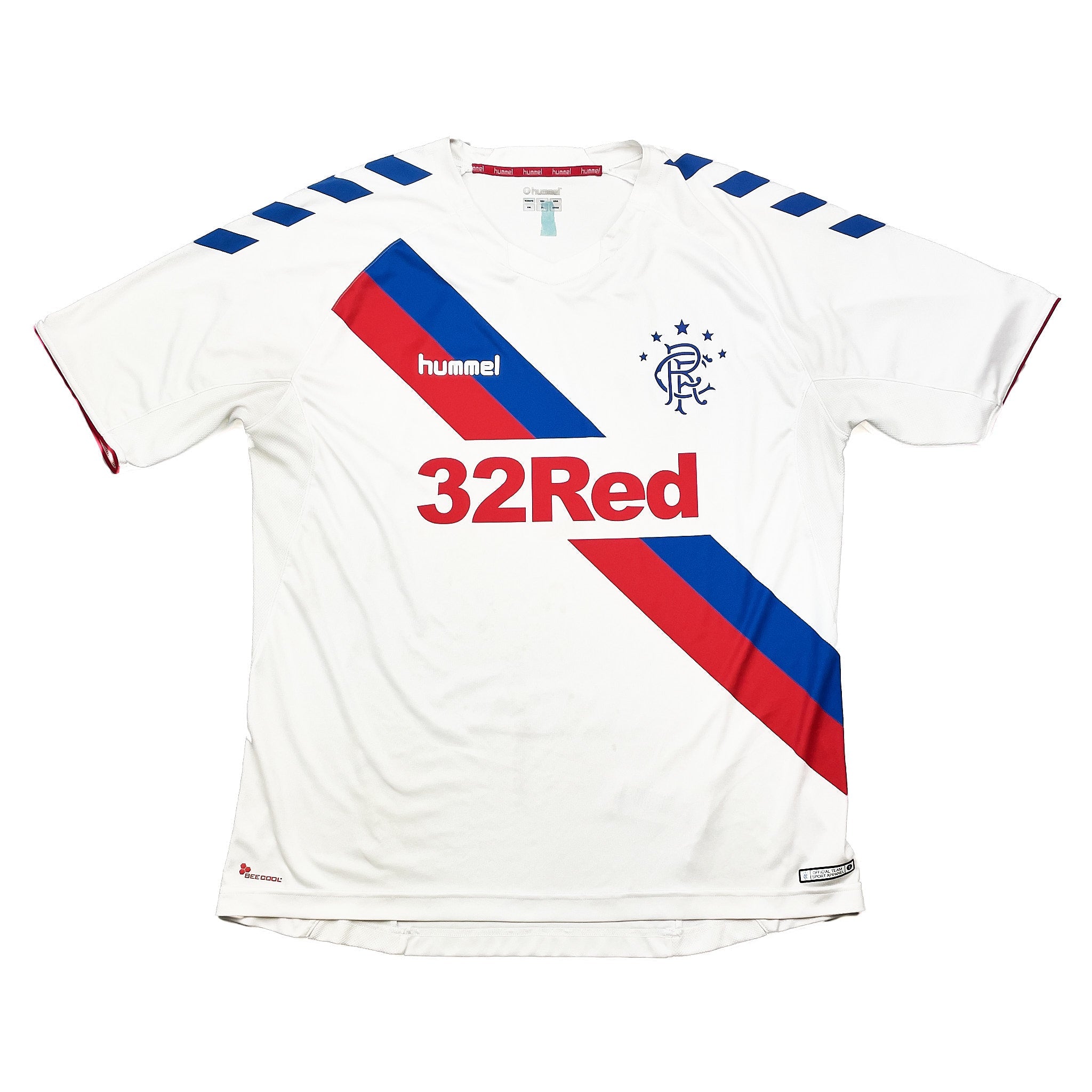 Buy 2018/19 Rangers Away Shirt (XXL) Hummel ~ Free worldwide shipping available ~ Authentic Vintage Football Shirts from Cult Kits