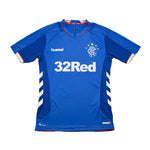 Buy 2018/19 Rangers Home Shirt (M) Hummel ~ Free worldwide shipping ~ Authentic Vintage Football Shirts from Cult Kits