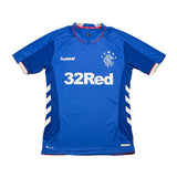 Buy 2018/19 Rangers Home Shirt (M) Hummel ~ Free worldwide shipping ~ Authentic Vintage Football Shirts from Cult Kits