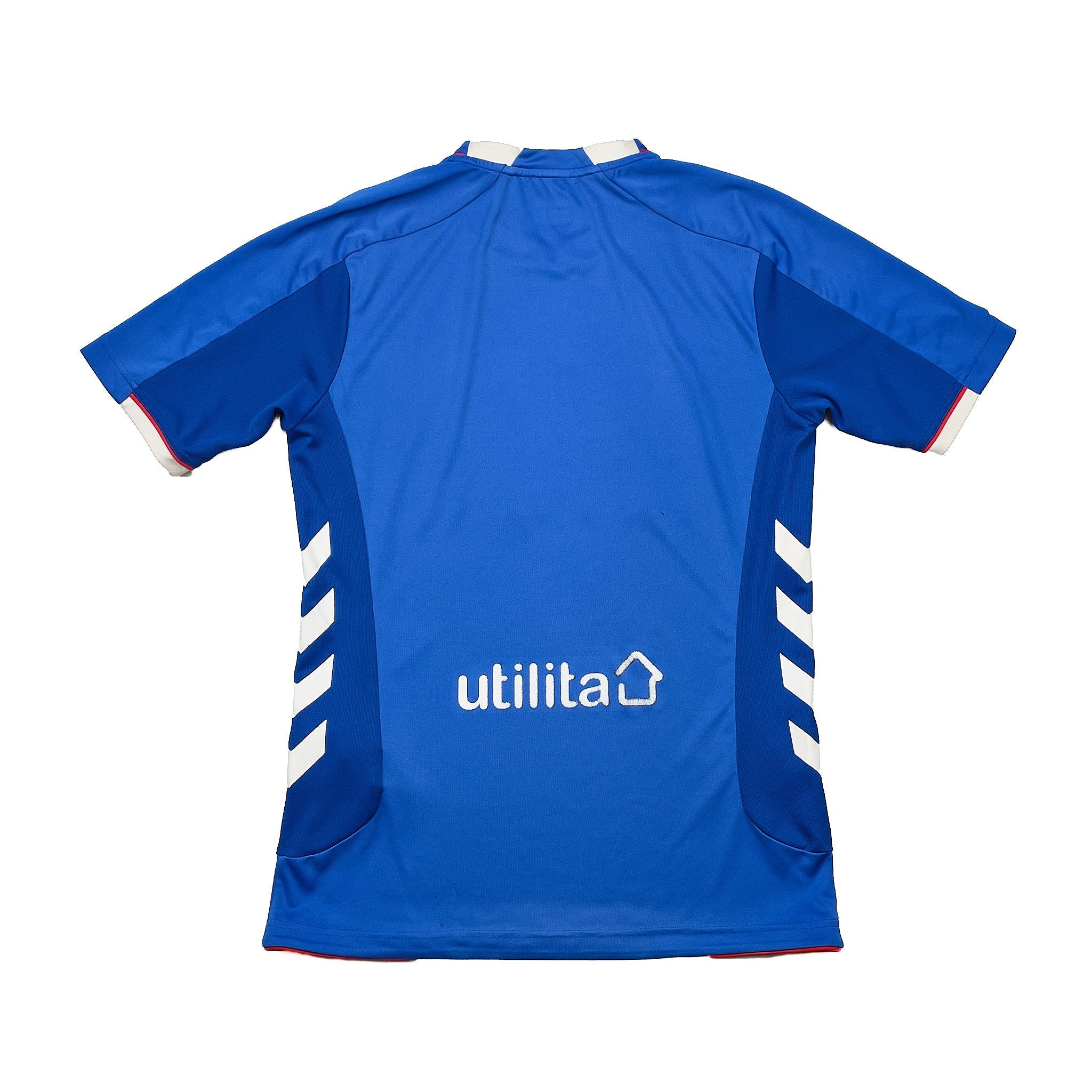 Buy 2018/19 Rangers Home Shirt (M) Hummel ~ Free worldwide shipping ~ Authentic Vintage Football Shirts from Cult Kits