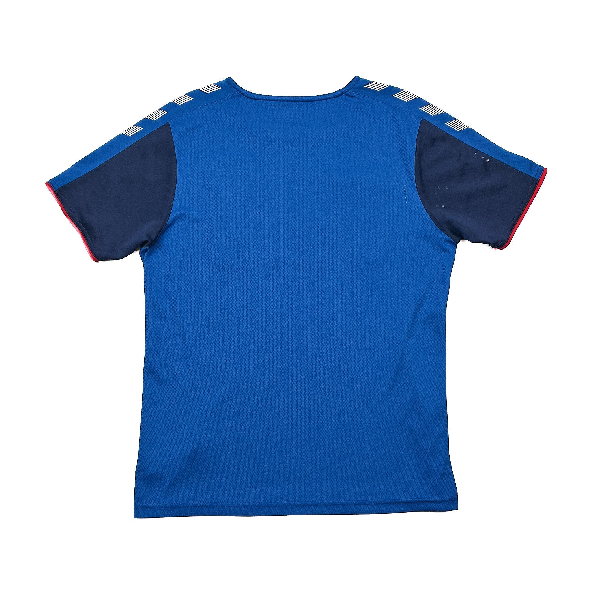 Buy 2018/19 Rangers Training Shirt (S) Hummel ~ Free worldwide shipping ~ Authentic Vintage Football Shirts from Cult Kits