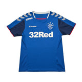 Buy 2018/19 Rangers Training Shirt (S) Hummel ~ Free worldwide shipping ~ Authentic Vintage Football Shirts from Cult Kits