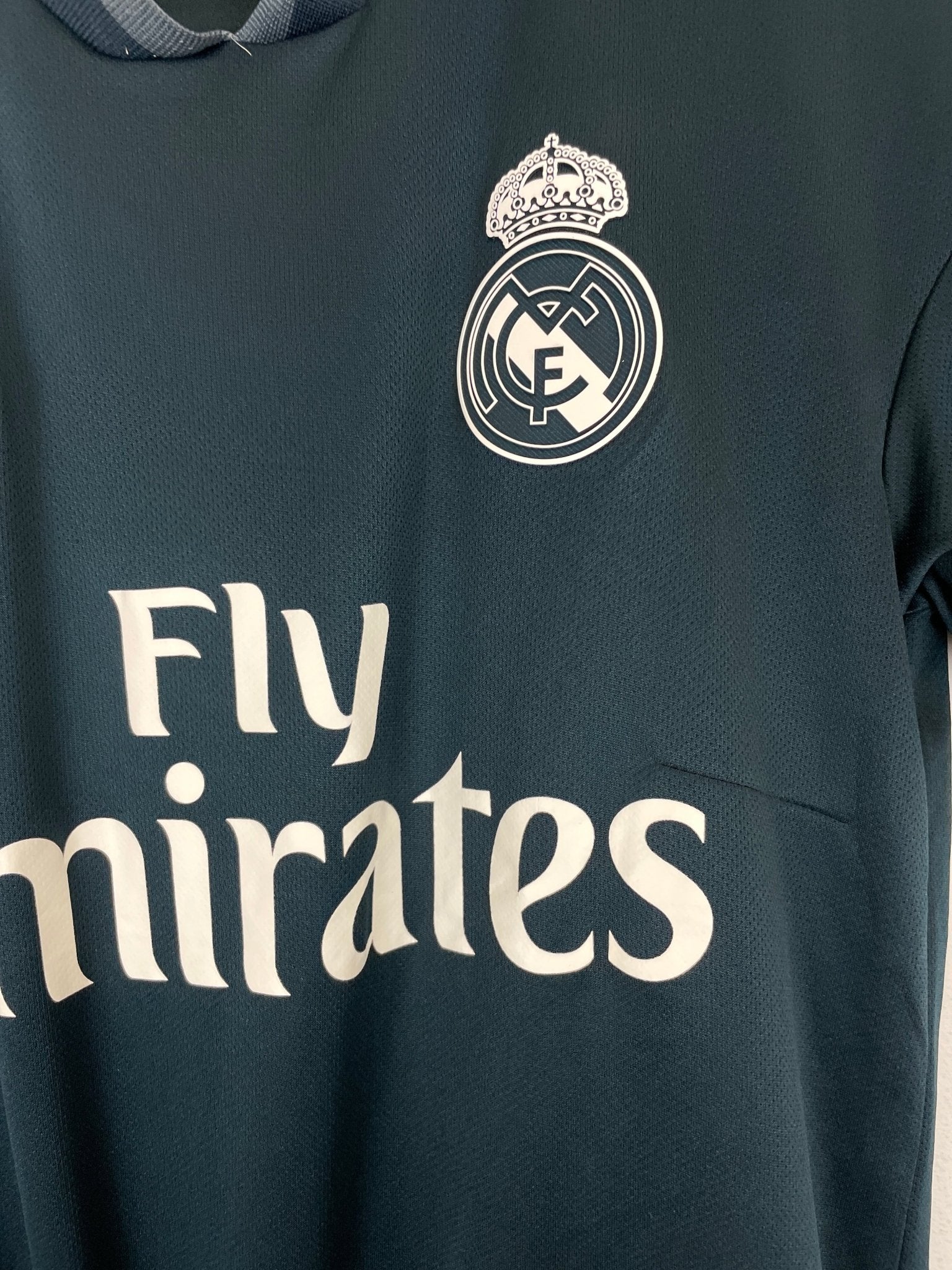 Shop 2018/19 REAL MADRID AWAY SHIRT (XS) ADIDAS, classic football shirts, vintage football shirts & retro soccer jerseys at Cult Kits