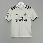 Shop 2018/19 REAL MADRID BALE #11 HOME SHIRT (M.KIDS) ADIDAS, classic football shirts, vintage football shirts & retro soccer jerseys at Cult Kits