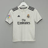 Shop 2018/19 REAL MADRID BALE #11 HOME SHIRT (M.KIDS) ADIDAS, classic football shirts, vintage football shirts & retro soccer jerseys at Cult Kits
