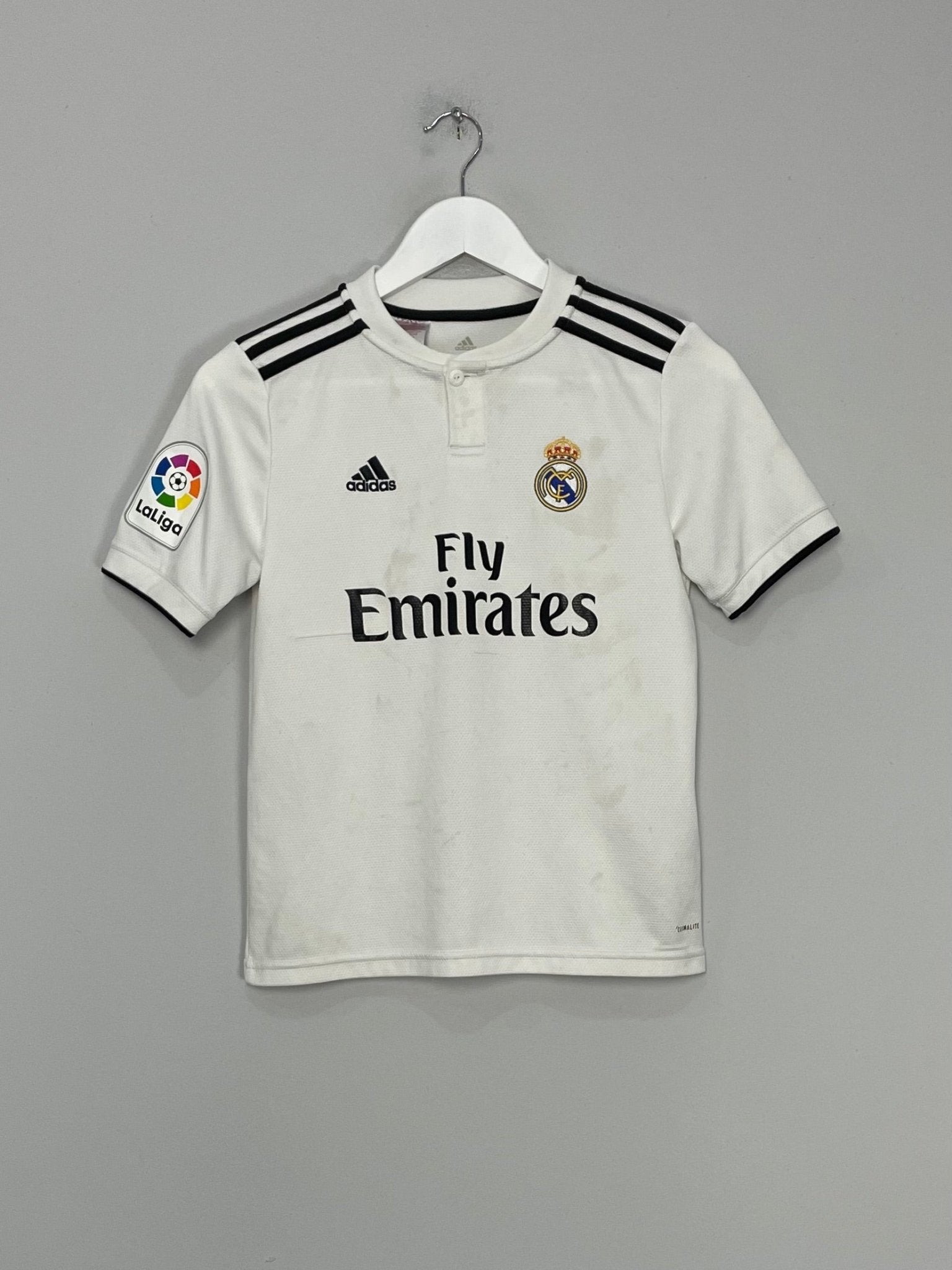 Shop 2018/19 REAL MADRID BALE #11 HOME SHIRT (M.KIDS) ADIDAS, classic football shirts, vintage football shirts & retro soccer jerseys at Cult Kits