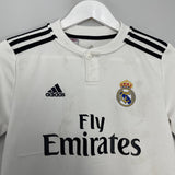 Shop 2018/19 REAL MADRID BALE #11 HOME SHIRT (M.KIDS) ADIDAS, classic football shirts, vintage football shirts & retro soccer jerseys at Cult Kits