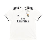 Buy 2018/19 REAL MADRID BENZEMA 9 *BNWT* HOME SHIRT (XL) ADIDAS ~ Free worldwide shipping available ~ Authentic Vintage Football Shirts from Cult Kits