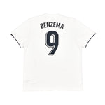 Buy 2018/19 REAL MADRID BENZEMA 9 *BNWT* HOME SHIRT (XL) ADIDAS ~ Free worldwide shipping available ~ Authentic Vintage Football Shirts from Cult Kits