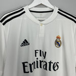 Shop 2018/19 REAL MADRID BENZEMA #9 HOME SHIRT (XL) ADIDAS, classic football shirts, vintage football shirts & retro soccer jerseys at Cult Kits