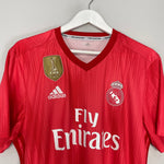 Shop 2018/19 REAL MADRID BENZEMA #9 THIRD SHIRT (L) ADIDAS, classic football shirts, vintage football shirts & retro soccer jerseys at Cult Kits