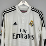 2018/19 REAL MADRID JAMES 10 L/S HOME SHIRT (L) ADIDAS - Cult Kits - Large - Buy Vintage Football Shirts, Authentic Retro Football Shirts For Sale, Classic Football Shirts & Soccer Jersey