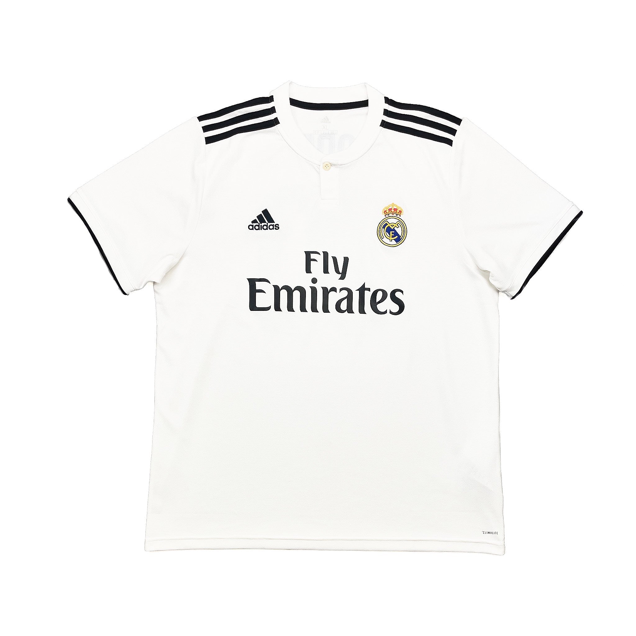 Buy 2018/19 Real Madrid Modric 10 Home Shirt (XL) Adidas ~ Free worldwide shipping ~ Authentic Vintage Football Shirts from Cult Kits