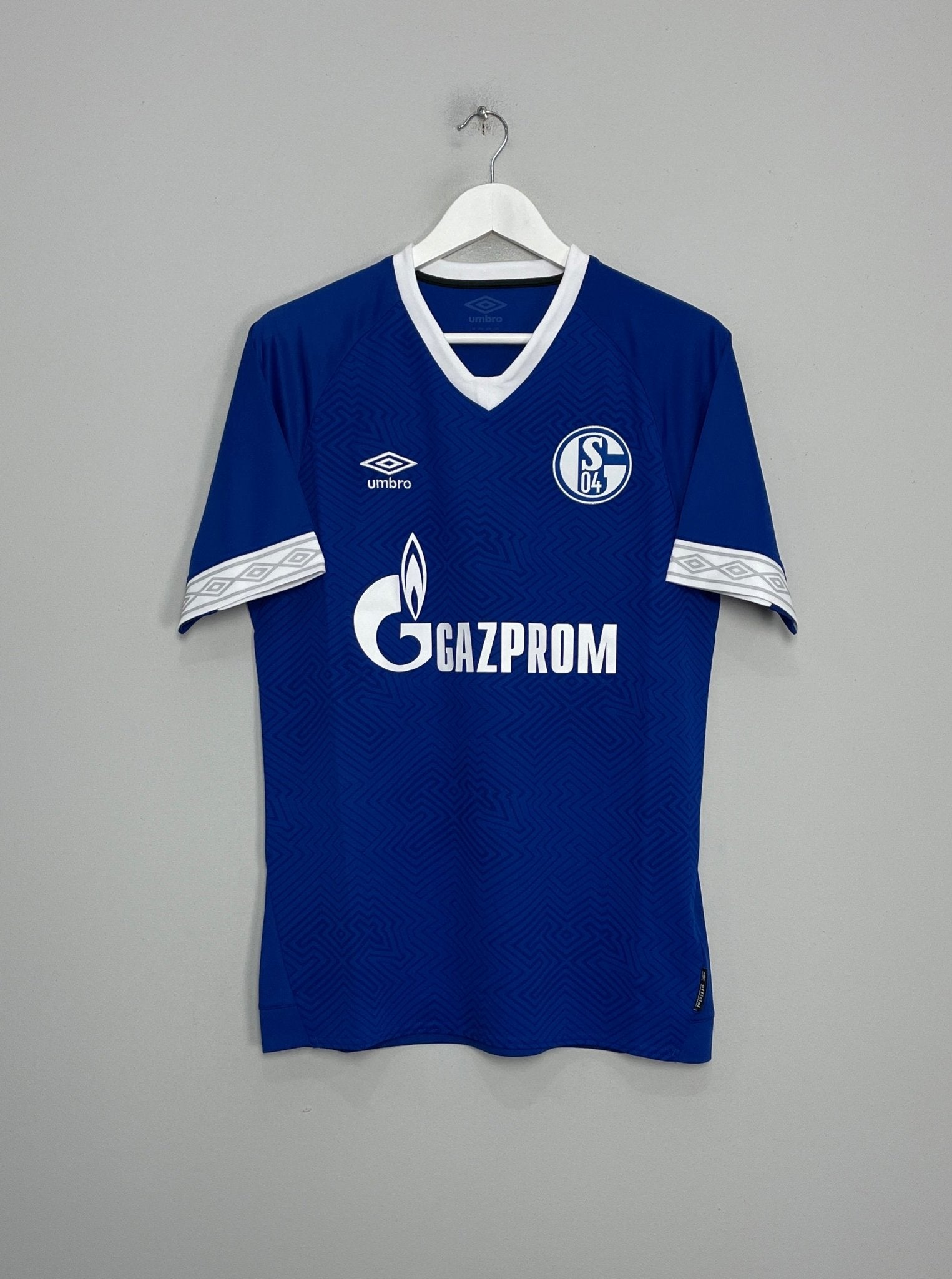 Shop 2018/19 SCHALKE HOME SHIRT (M) UMBRO, classic football shirts, vintage football shirts & retro soccer jerseys at Cult Kits