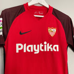 Shop 2018/19 SEVILLA AWAY SHIRT (S) NIKE, classic football shirts, vintage football shirts & retro soccer jerseys at Cult Kits