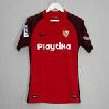 Shop 2018/19 SEVILLA AWAY SHIRT (S) NIKE, classic football shirts, vintage football shirts & retro soccer jerseys at Cult Kits