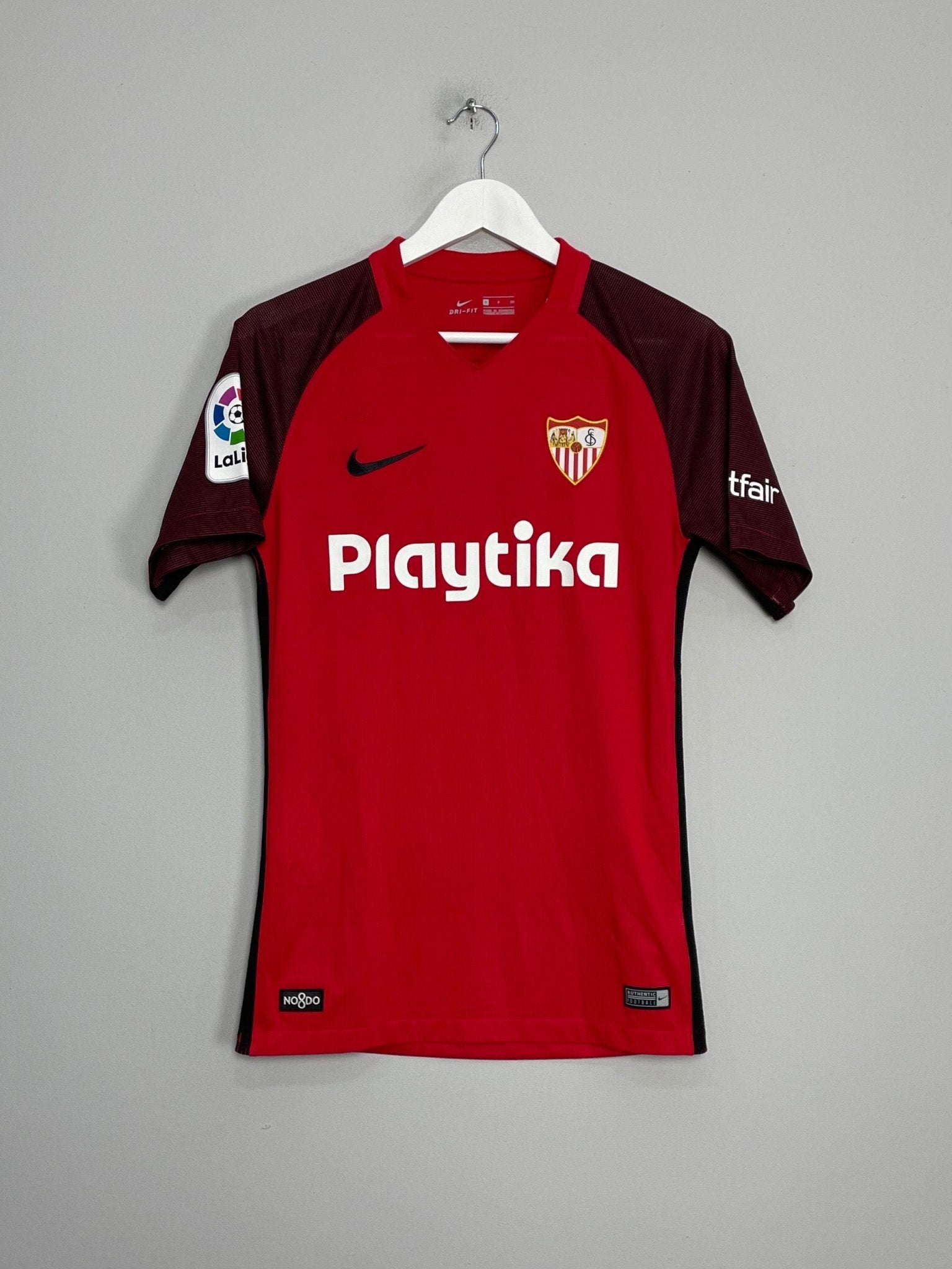 Shop 2018/19 SEVILLA AWAY SHIRT (S) NIKE, classic football shirts, vintage football shirts & retro soccer jerseys at Cult Kits