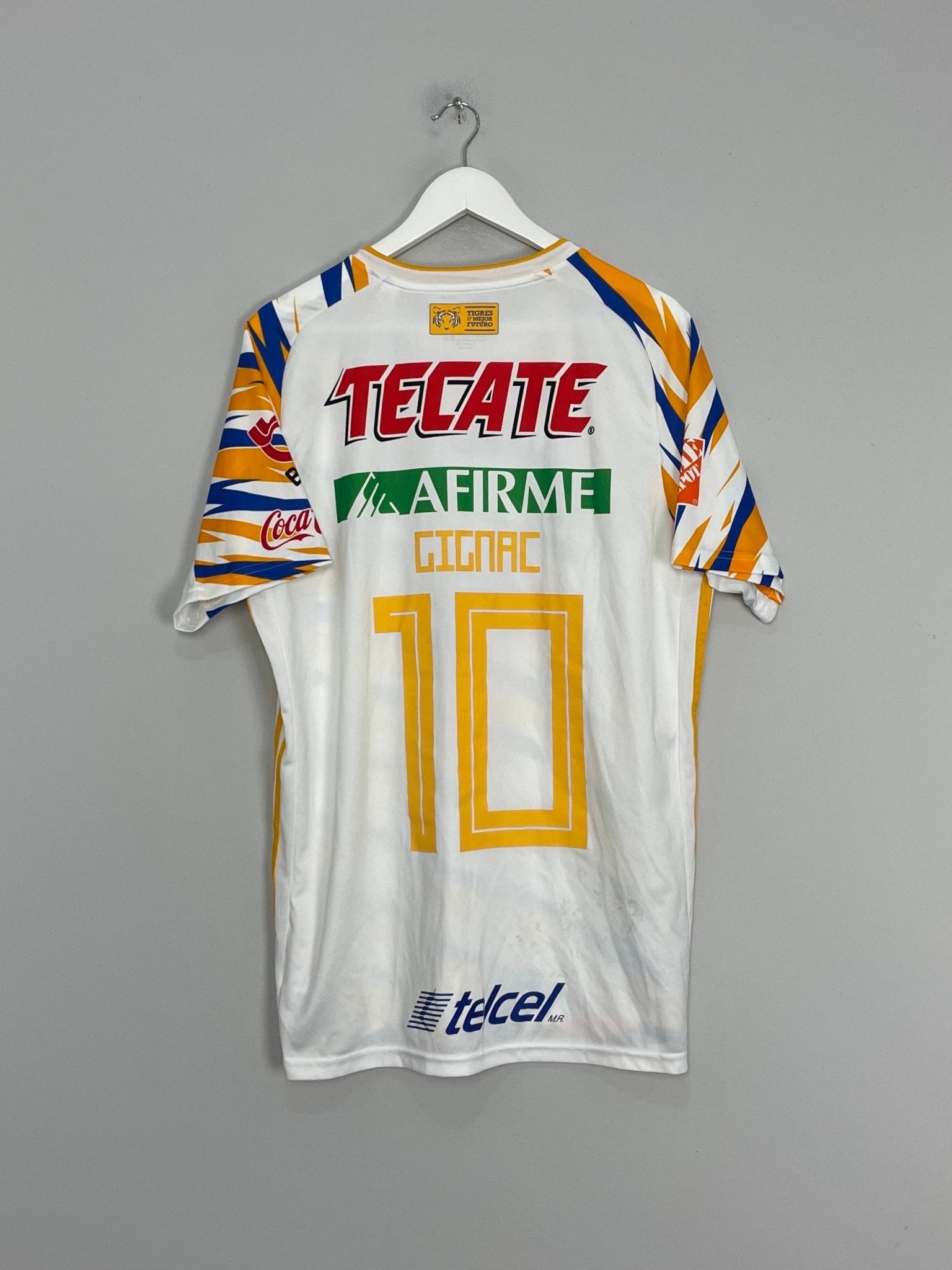 Shop 2018/19 TIGRES GIGNAC #10 THIRD SHIRT (L) ADIDAS, classic football shirts, vintage football shirts & retro soccer jerseys at Cult Kits