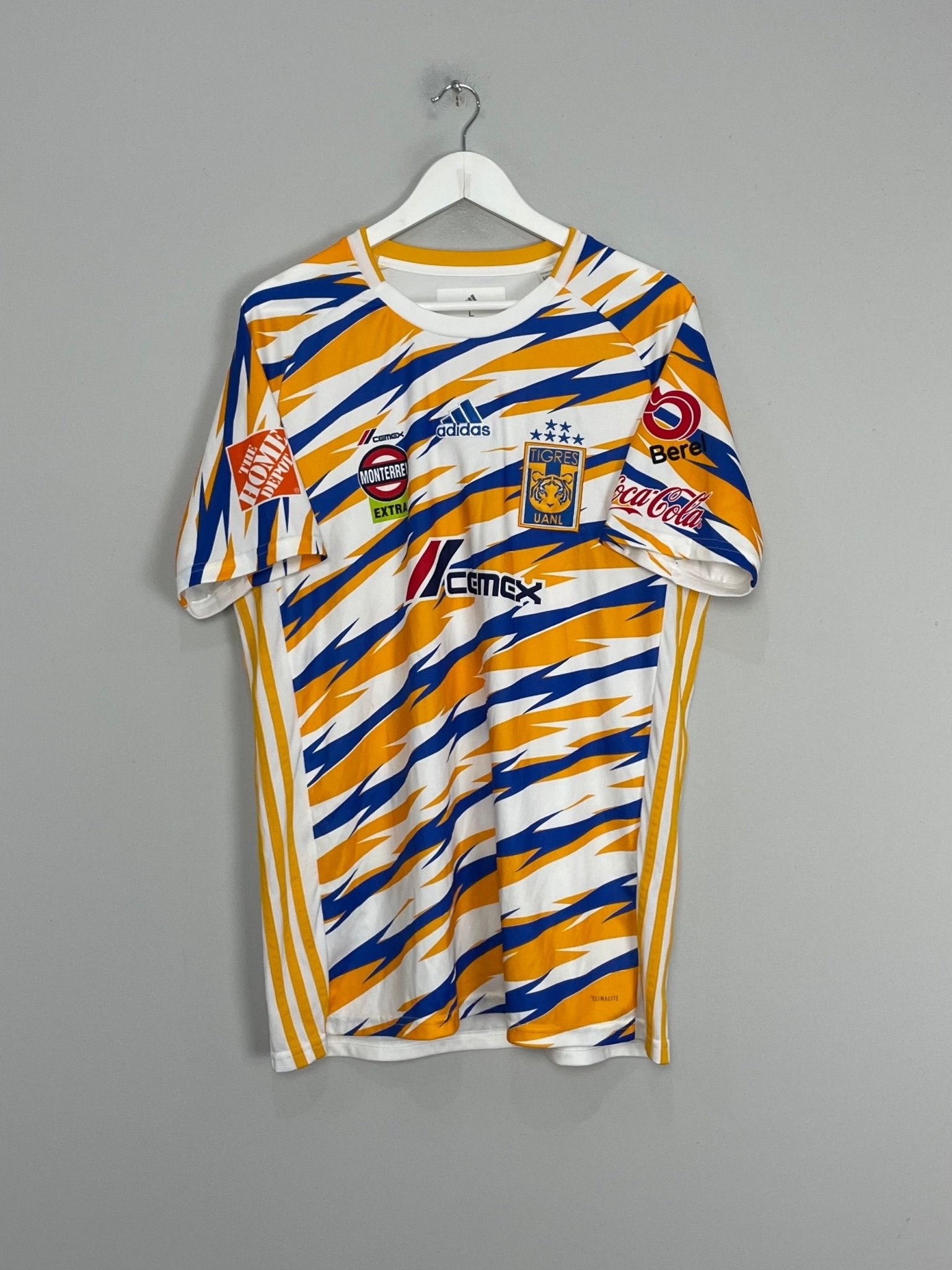 Shop 2018/19 TIGRES GIGNAC #10 THIRD SHIRT (L) ADIDAS, classic football shirts, vintage football shirts & retro soccer jerseys at Cult Kits