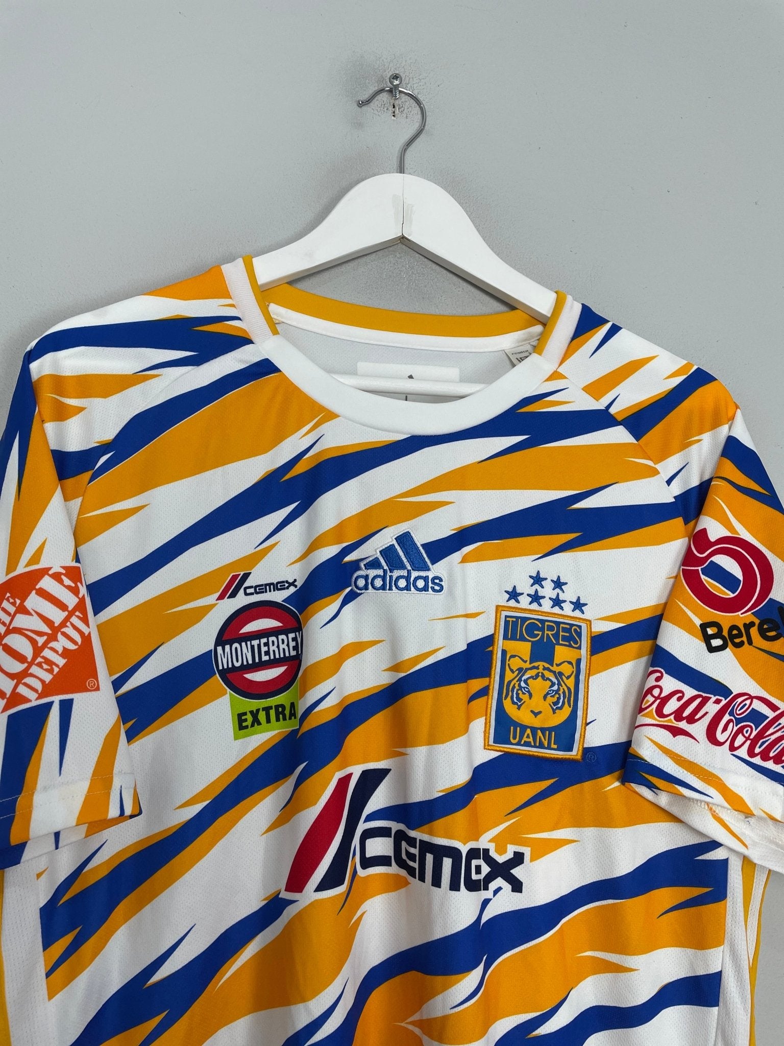 Shop 2018/19 TIGRES GIGNAC #10 THIRD SHIRT (L) ADIDAS, classic football shirts, vintage football shirts & retro soccer jerseys at Cult Kits