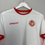 Shop 2018/19 TUNISIA HOME SHIRT (L) UHLSPORT, classic football shirts, vintage football shirts & retro soccer jerseys at Cult Kits