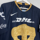 Shop 2018/19 UNAM PUMAS HOME SHIRT (XL) NIKE, classic football shirts, vintage football shirts & retro soccer jerseys at Cult Kits