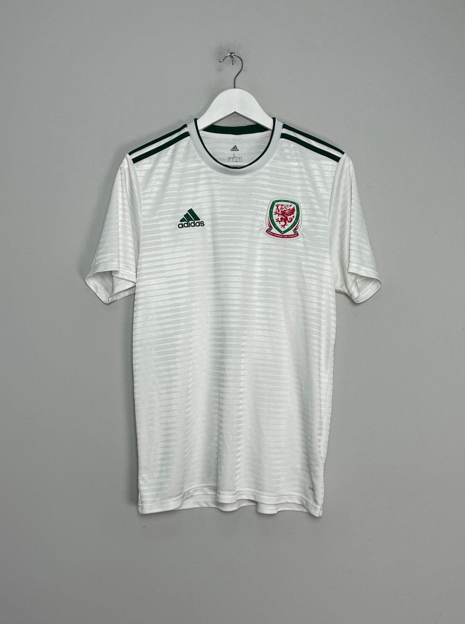 Shop 2018/19 WALES AWAY SHIRT (L) ADIDAS, classic football shirts, vintage football shirts & retro soccer jerseys at Cult Kits